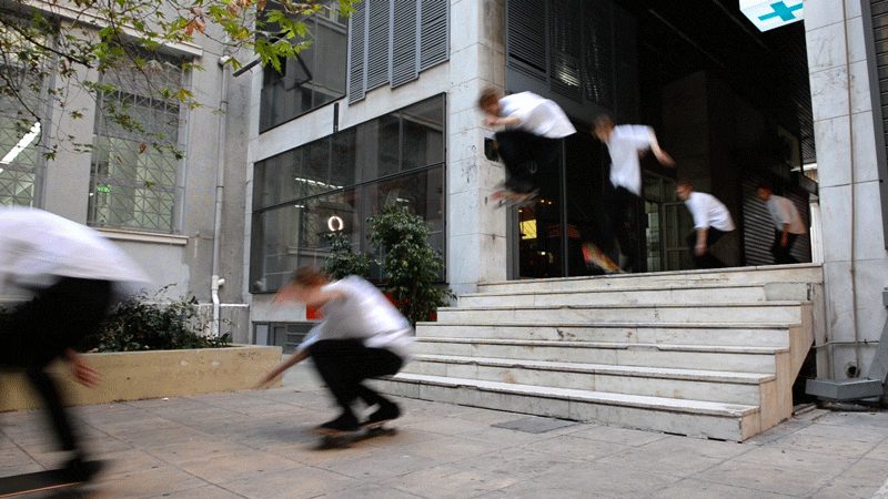 skate, gif, animated picture, athens, greece